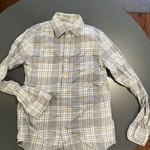 Jcrew flannel plaid button down shirt - XS - Grey